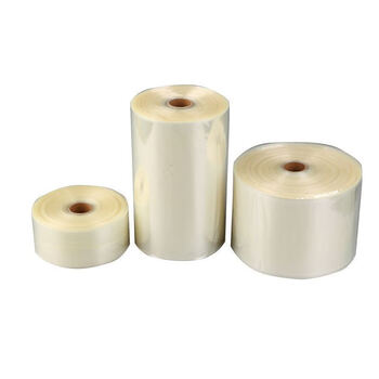 Pvc heat shrink film tube 5 30cm hot air shrink film packaging plastic film thickened large roll type plastic film 6cm wide 1 pound (about 83m) 1 pound free shipping