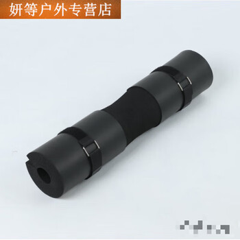 Ayub fitness barbell sponge shoulder pad squat neck pad thickened extended hip bridge pad lever cover barbell pad black