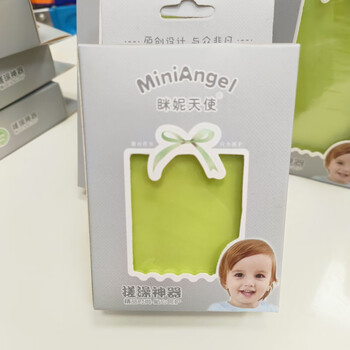 Minnie angel bath magic mud baby high density soft baby back rubbing sponge small green 1 pack size 9*7*3