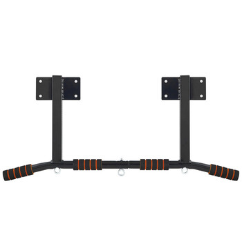 Shangqimai pull-up device home horizontal bar indoor wall-mounted thickened punched boom hanging top-mounted fixed fitness single bar side beam fixed model black