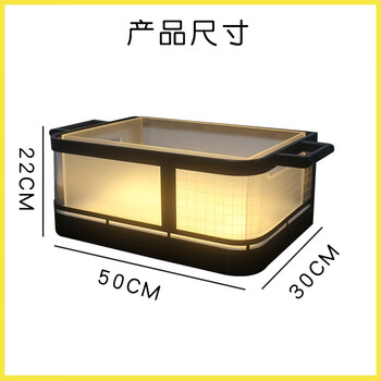 Sailotto bar ktv luminous ice bucket rack square hanging ear bucket 24 pieces party beer box iron hanging ear 4 pieces ice bucket yellow light bucket yellow light