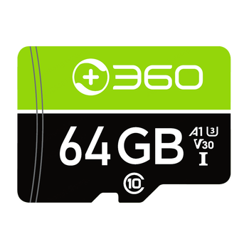 360 memory card 64gb tf (microsd) memory card highly durable driving recorder memory
