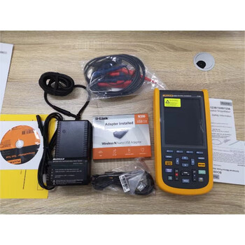 Fluke 123b124b125b12412543b199c handheld digital oscilloscope 123b