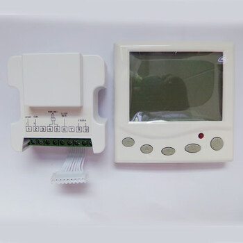 Yue changsheng ac24v central air conditioning proportional integral analog 0-10v floating point signal lcd thermostat control 0-10v analog thermostat built-in sensor