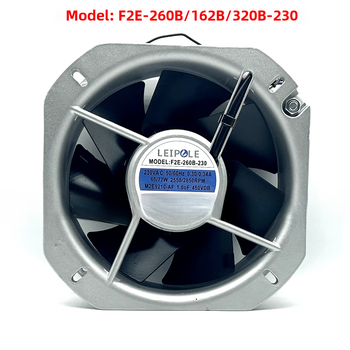 Shanghai leipu f2e-260b/162b/320b-230 230v distribution box cabinet axial flow cooling fan f2e-260b-230
