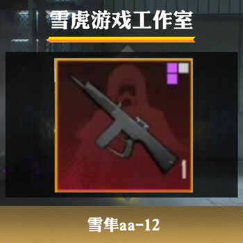 Subway escape equipment surnan pistol xuanyuan armor mo shou head little golden man xuanyuan aug commander key boss snow falcon aa-12