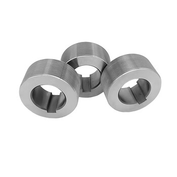 Three-axis rolling wheel, rolling machine, three-wheel high-strength rolling die, threaded hollow piece, stainless steel tooth tube, m12*1.75, inner hole 25.4, thickness 30, outer diameter 54