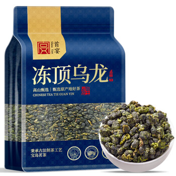 Shouyan tea oolong tea premium frozen top oolong tea strong flavor taiwanese alpine new tea cold brew tea bag 250g