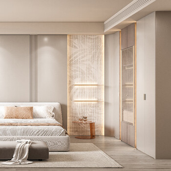 Oppein wardrobe customization enf grade environmentally friendly nordic style whole house furniture customization (exclusive to shenzhen jingdong mall store)