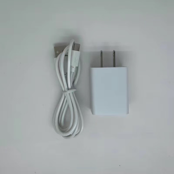 Laser infrared level charger universal universal head split with changing light round hole 5v2a universal fast charging flat head typec (charging head cable)