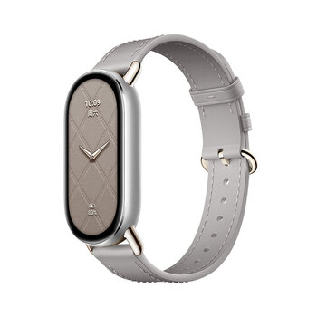 Xiaomi (mi) band 10 watch strap genuine leather wristband elephant gray