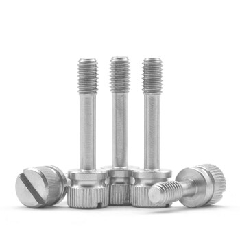 Yisi 304 stainless steel loose screws and bolts gb839 slotted hand-tight anti-loosening screws m3m4m5m8 m5*25 (5 pieces)