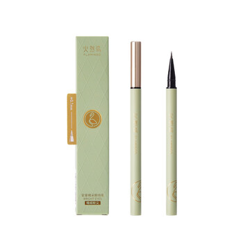 Flamingo incredibly stunning slim mascara naturally slim, smooth, waterproof, curl-free and authentic flamingo love eyeliner (01#)