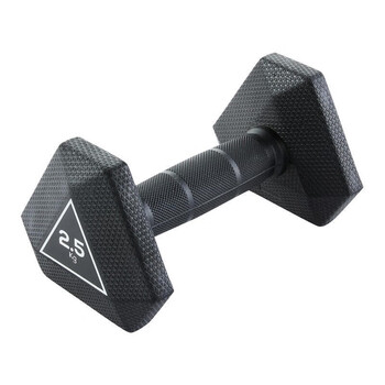 Gumuni dumbbell men's fitness home hexagonal cast iron optional rubber-coated equipment for women eyb1 2 points 5kg kilogram all girls buy it