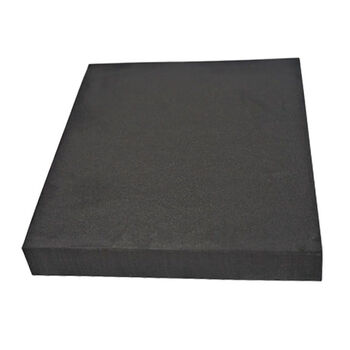 Eva board hardened 60 degrees eva foam material high density foam cos prop model making lining packaging material black 1 meter * 0.5 meters * 5 mm 60 degrees