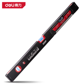 Deli spirit level dl290600z high-precision multi-functional bubble leveling ruler industrial grade folding 600mm dl290600z