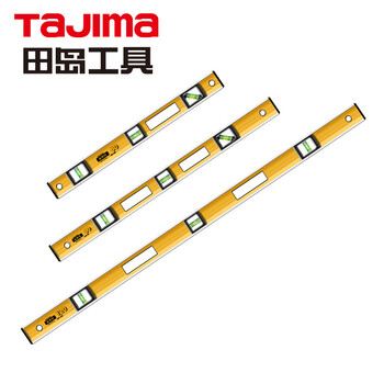 Tajima level high-precision japanese imported leveling water ruler aluminum alloy mini small measurement home inspection tool gh level 60 cm enhanced type