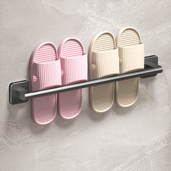 Hu xiansen bathroom slipper rack wall hanging punch-free storage bathroom storage rack hanger toilet door rear hanger