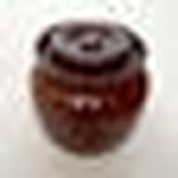 Small jar for pickling pickles. jar for pickling pickles. household ceramic pickle jar. thickened pickle jar. earthen clay jar for salting. no. 1 jar.