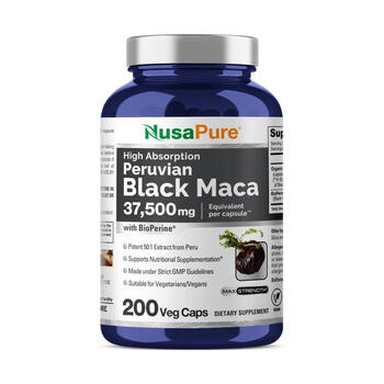 Nusapure usa nusapure adult maca root black maca root high content absorption black pepper 20
