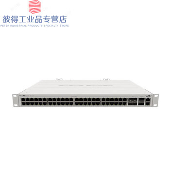 Mikrotik crs354-48p-4s+2q+rm 10g 48-port poe intelligent network managed switch