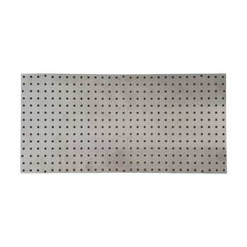 Urcy perforated board 53cm*190cm hemming thickness 20mm 304 stainless steel metallic color