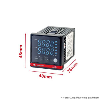 Digital display digital thermostat smart thermostat ak6 packaging machine with pid self-adjusting fully automatic temperature adjustable digital temperature control ak6-akl110-c000r 48*48 relay