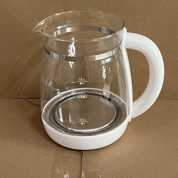 Original factory adapted health pot mk-ysnc1501pro/mk-ysnc1501 single pot body glass pot body 1.5l pot body + lid 5l 5l