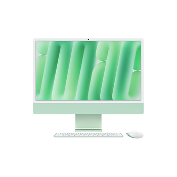 95% new apple/apple ai/imac 24-inch m4 (10+10 core) 32g 1t green nano glass all-in-one computer z1k3000gh