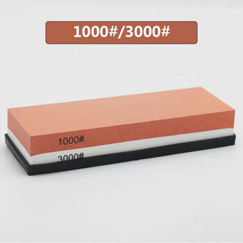 Fat donglai same style whetstone household kitchen knife 10000 mesh white corundum oil stone whetstone natural stone rust-catching steel knife 1000/3000 + base one size