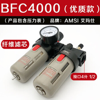 Wen yijia customized oil-water separator bfc2000 3000 4000 bfr+bl pressure regulating filter pneumatic two-piece bfc4000 (4 points interface) high-quality brand
