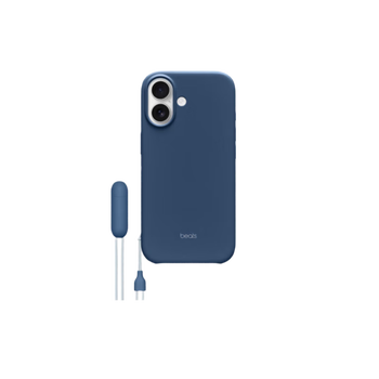 90% new beats iphone 17 stand protective case-panyan blue mobile phone case apple 17 mobile phone case apple mobile phone case with stand