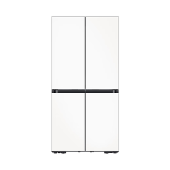 Samsung ai refrigerator 9 series plus model 642l cross four doors 2mm zero insert dual system dual cycle automatic ice making white rm70f64y1xsc