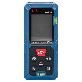 Dongcheng laser distance meter measuring instrument handheld square electronic ruler distance meter room ruler tape measure 40 meters 60 meters 80 meters dff07-100 100 meters