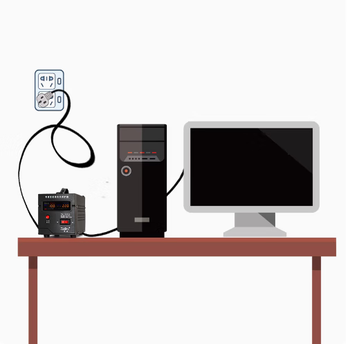 Yutairui voltage regulator 220v household fully automatic refrigerator tv computer stabilized power supply high power small 660w-3000w home 90v-270v stable 220v stable computer use