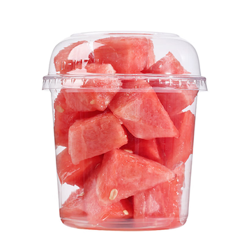 Fresh fruit cut cup 500g watermelon cut into cubes