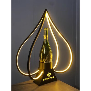 Miaopule high-end bar club vip spades a champagne dragon set luminous wine seat ktv yujie foreign wine laser ktv wine delivery style thirteen