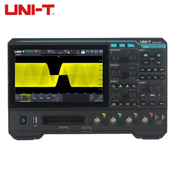 Uni-t four-channel digital oscilloscope 2.5g sampling rate logic spectrum protocol power analyzer frequency meter voltmeter mso1154hd bandwidth 150m/7-in-1 instrument