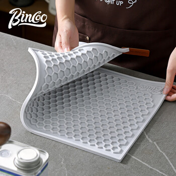 Bincoo bar mat drain mat bar mat coffee table mat pressed powder mat anti-slip mat honeycomb element countertop mat