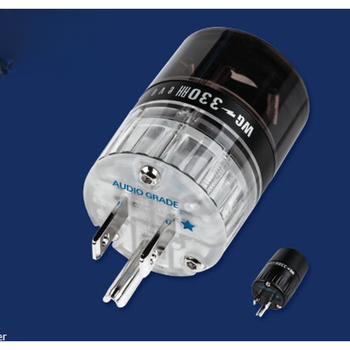 American original wattgate watt evo 330rh 350rh rhodium-plated plug tail evo_330rh rhodium_head_1 only