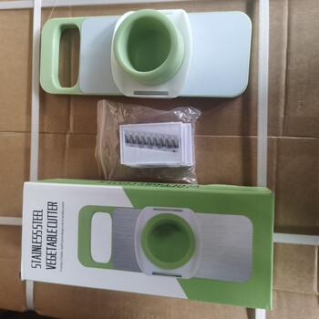 Yiyuting vegetable cutting multifunctional vegetable cutting artifact household grater potato shreds stainless steel kitchen grater shred green