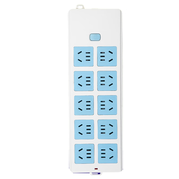 Chuan yun teng cyt-c05 10-bit 50-hole white socket (price unit)