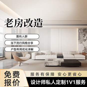 Zhouzhou space design/old house renovation (consult for details)