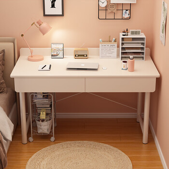Xinyouliangjia computer desk desk study table makeup table dressing table bedroom small table a089 120 white
