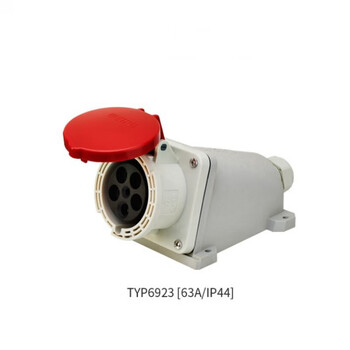 Weipu weipu industrial plug 63a5 core typ2923/typ545/typ645 waterproof socket ip44 typ6923