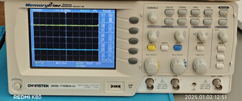 Gwinstek gds-1102a-u digital storage oscilloscope 100mhz class a quality