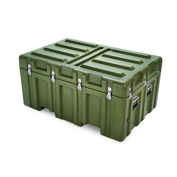 Far east rotomolding box airdrop box modular combination storage and transportation box special equipment box pallet instrument packaging box military green 1200*800*600mm