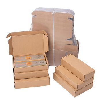 Airplane box packing materials carton box two thick branches tianye and tianxia thin zhonghua gold medium branch express packaging box 2 large 9 jade gold fine categories three-layer super hard 48 pcs