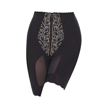 Tingman yi second generation shapewear beauty director style bra waist clip-on trousers second generation shuyu black five-quarter trousers l 76 size (90-100 pounds)