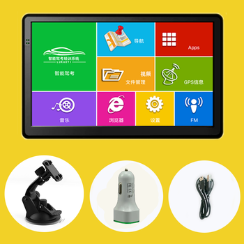 Romada subject three-way test instrument simulator coach car test driving test new universal beidou gps voice broadcaster 7-inch high-definition screen